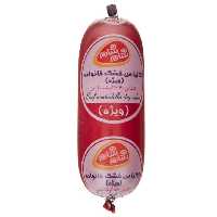 کالباس خشک ویژه خانواده شام شام ( 60 ٪ گوشت قرمز ) ( 500 گرمی )
