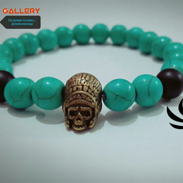 دستبند سنگی اسکلت