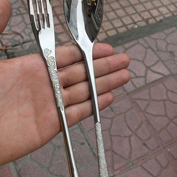 سرویس قاشق چنگال 30نفره سیلور مات براق رزنتال کد8833