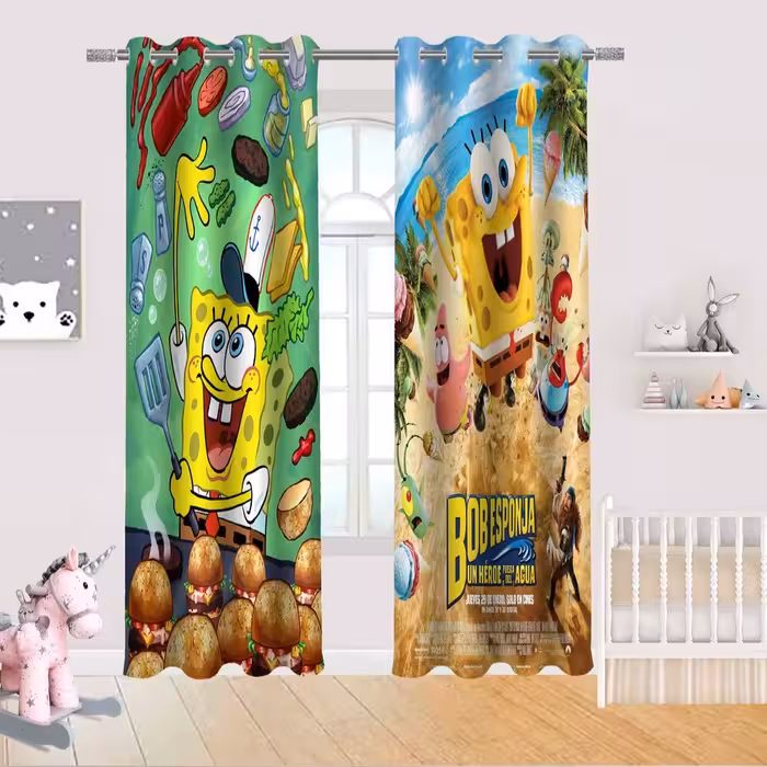 پرده تصویری پانچی چاپی کارتونی و شخصیت کارتونی