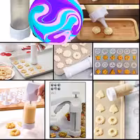 بیسکویت زن فلزی خارجی