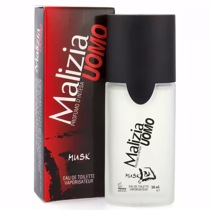 ادکلن میراتو (مالزیا)مالیزیا یومو ماسک Mirato - Malizia Uomo Musk حجم 50 میل