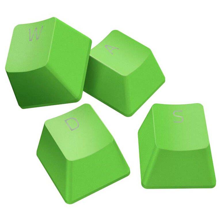 خرید ست دکمه‌های کیبورد ریزر RAZER PBT KEYCAP UPGRADE SET GREEN با بهترین قیمت