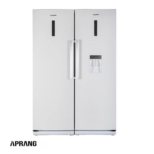 یخچال و فریزر دوقلو دیپوینت مدل D4i - pro - سفید چرمی