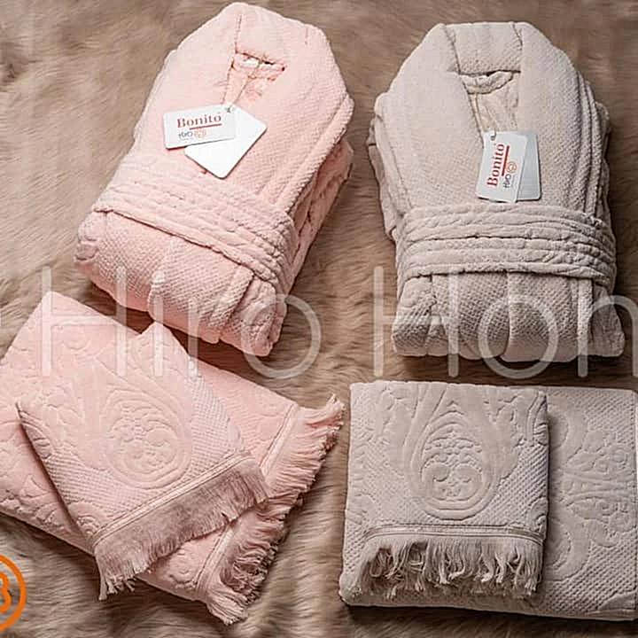 ست حوله عروس و داماد 10 تیکه بونیتو