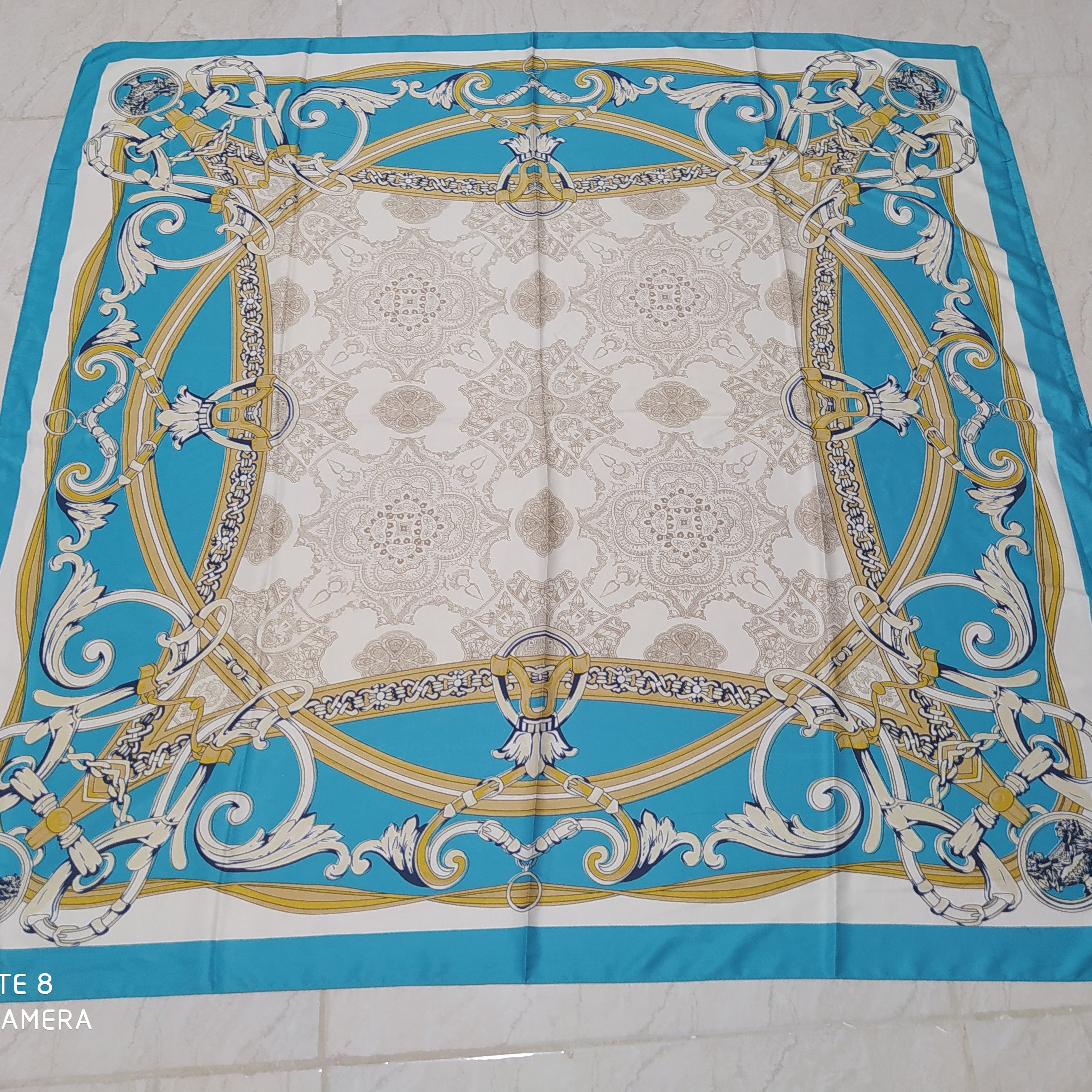 روسری ساتن ابریشم