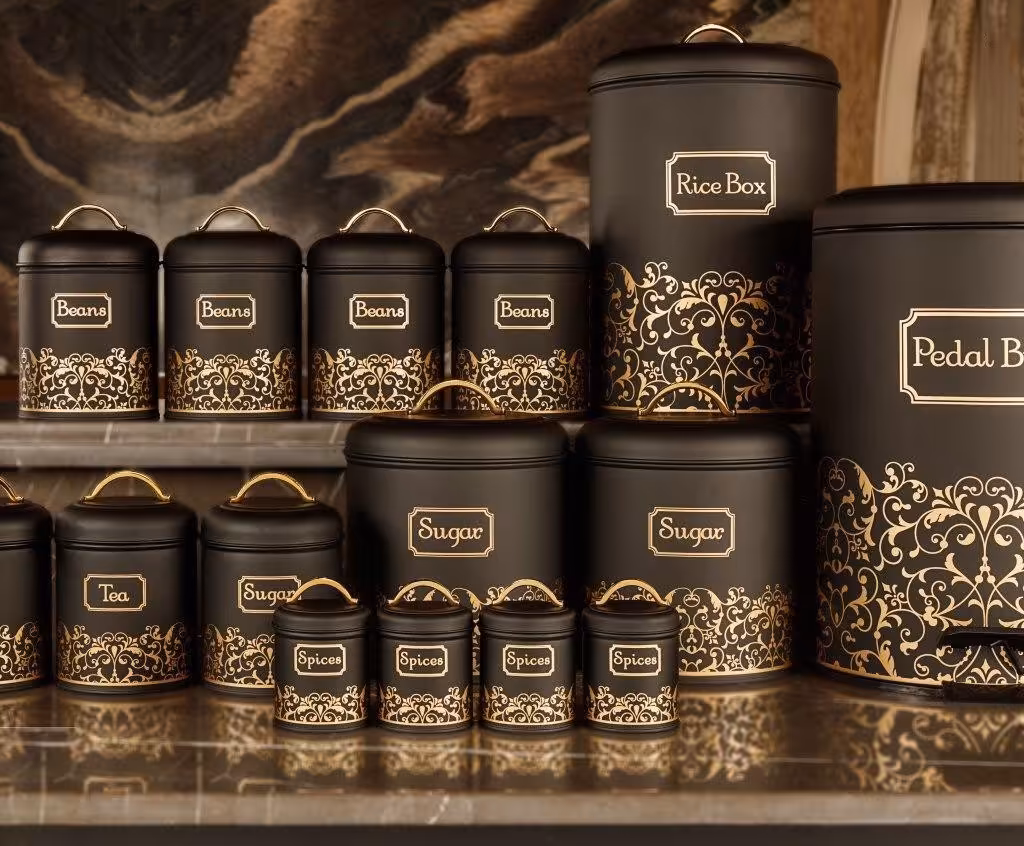 سرویس آشپزخانه 15 پارچه بی .وی .کی -کد 5391