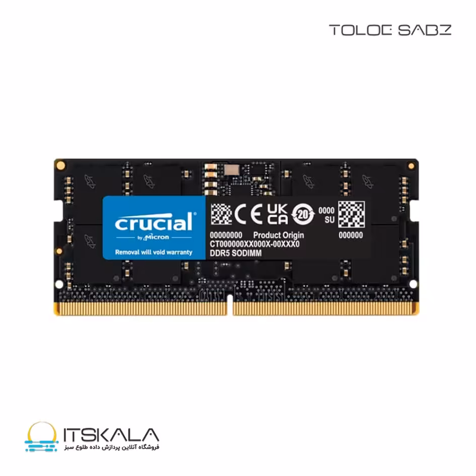 قیمت و خرید رم کروشیال مدل RAM 8GB 5600MHz CL46 DDR5 | ITSKALA