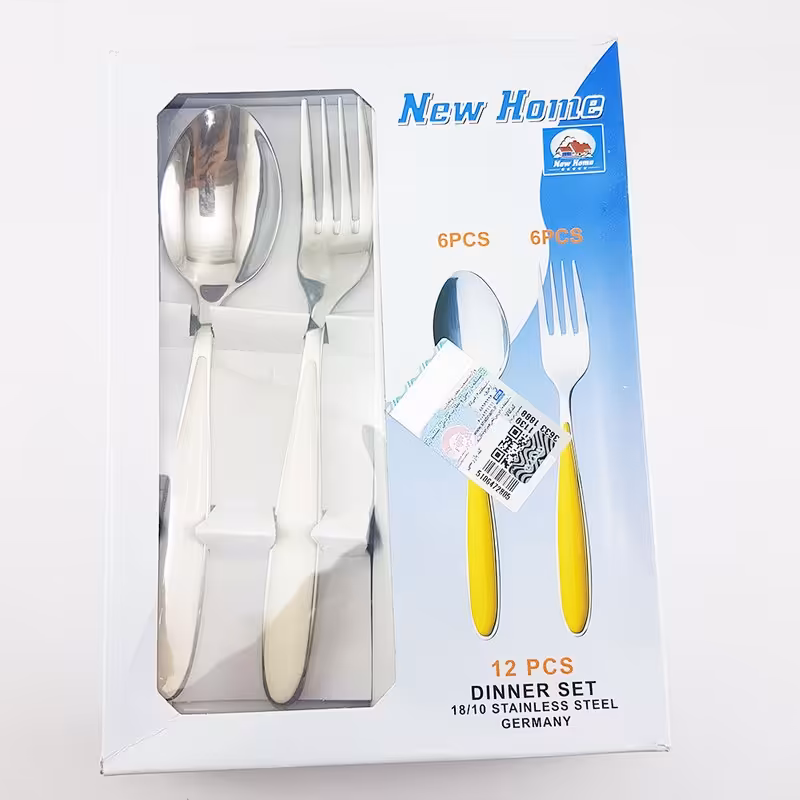 قاشق چنگال دسته رنگی نیوهوم