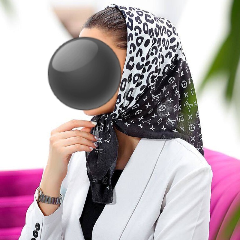روسری مینی اسکارف نخی