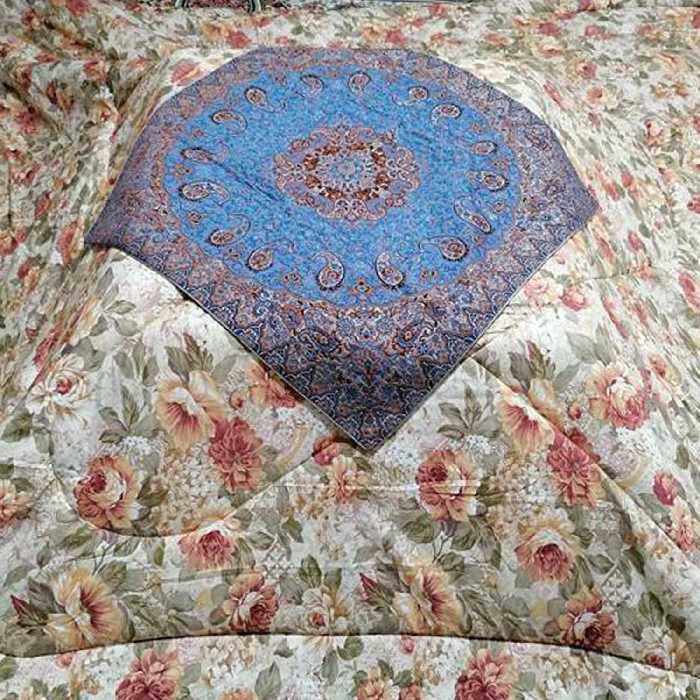 لحاف کرسی مدل گلدن سایز 400x400 سانتی متر