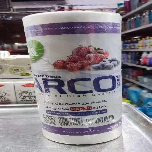 کیسه فریزر رولی ضخیم 1 کیلویی