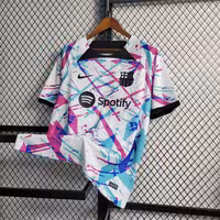 کیت بارسلونا کانسپت آبرنگی 2023-2024 ورژن پلیر (بازیکن)