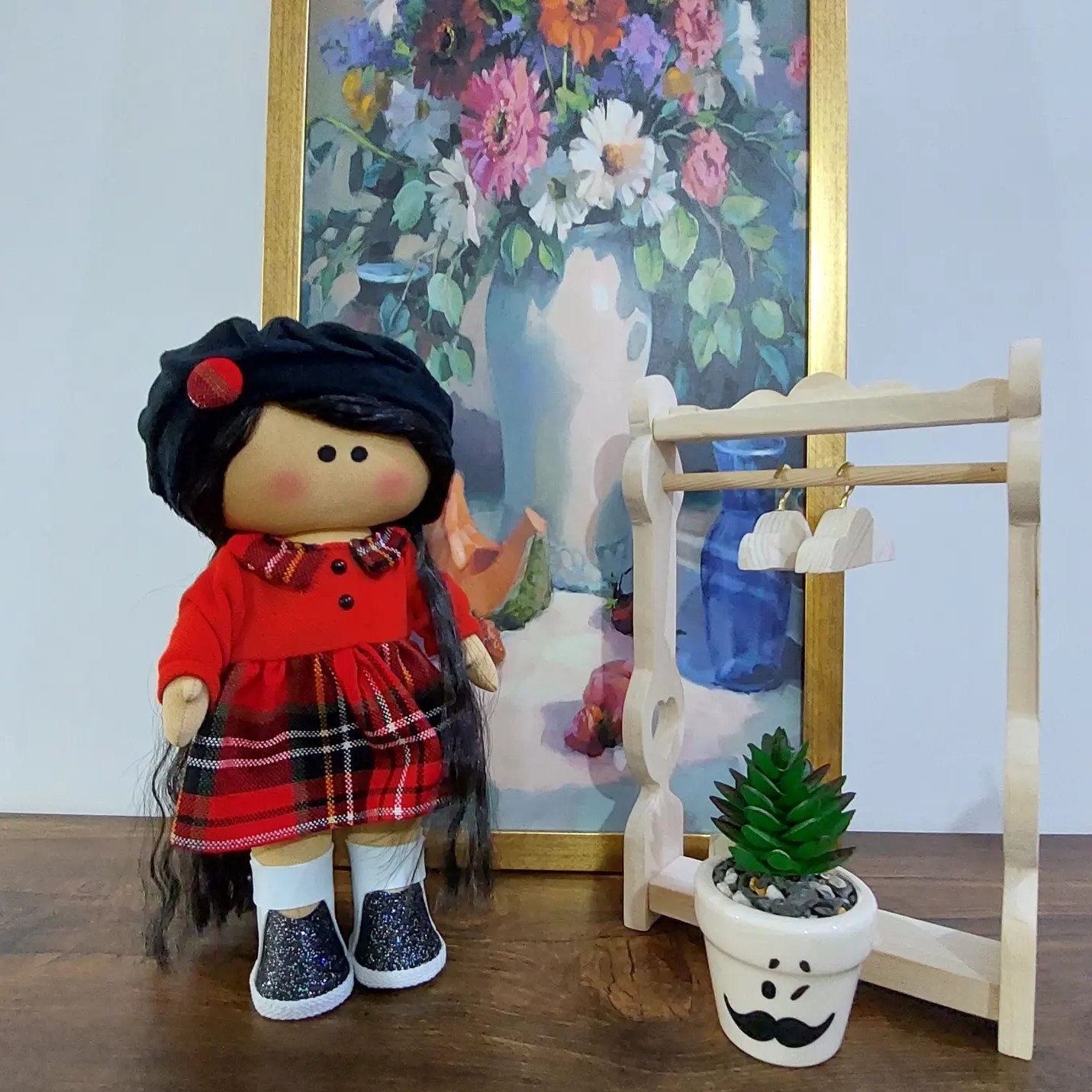 عروسک روسی طرح دختر