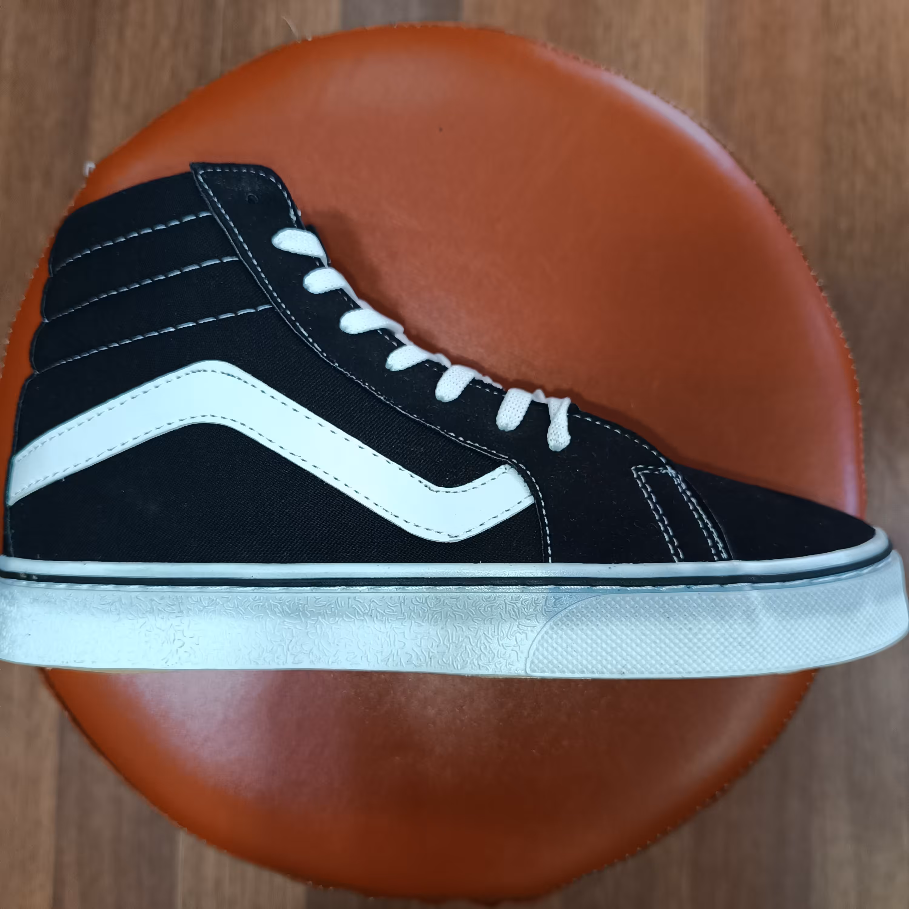 ونس اولداسکول ساقدار مشکی کفش ونس اولداسکول ساق دار کتونی ونس اولداسکول vans old school 