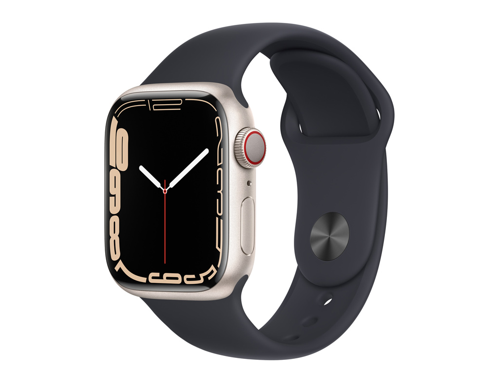 اپل واچ سری 7 Apple Watch Series 7 41mm Starlight Aluminium