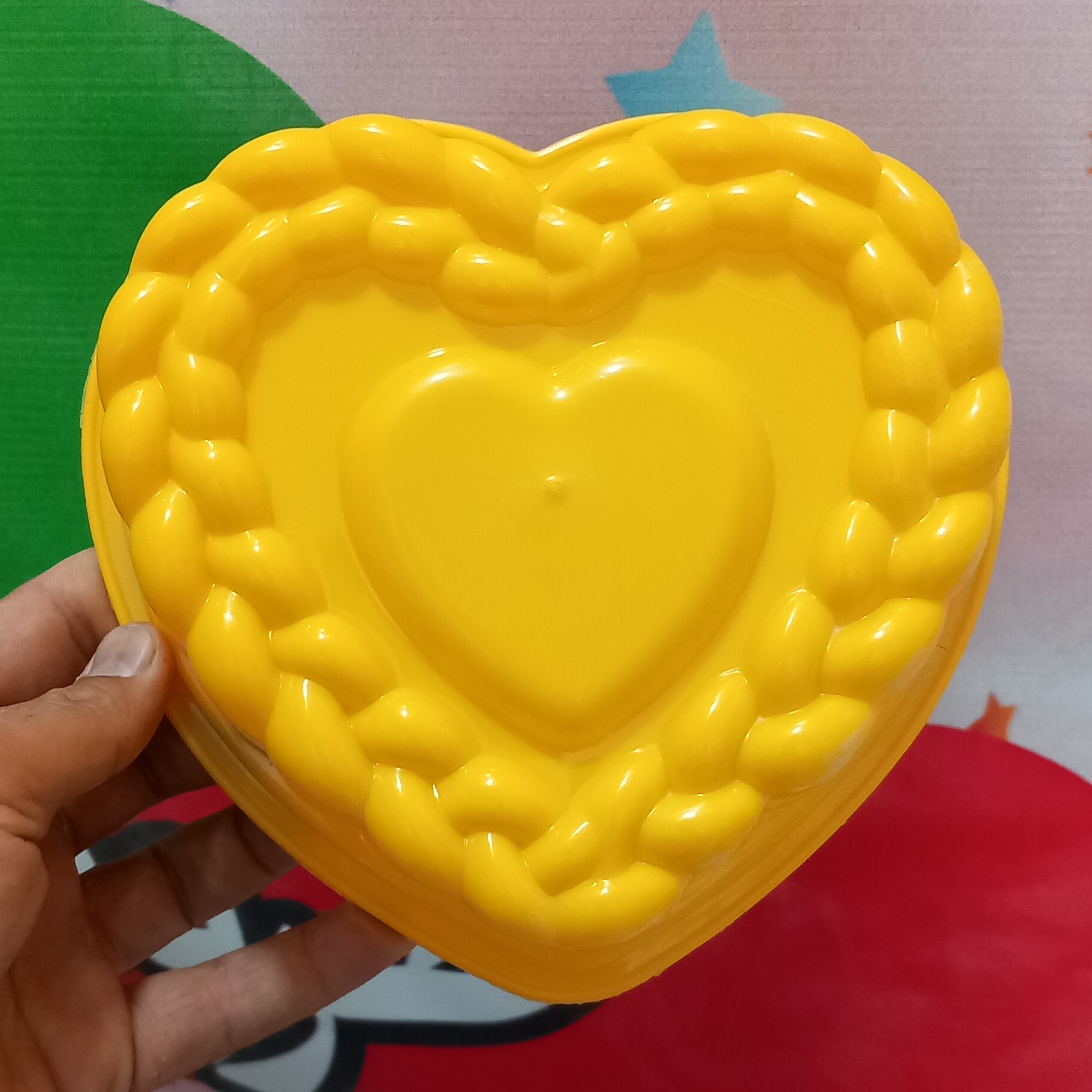 قالب ژله قلب بافت