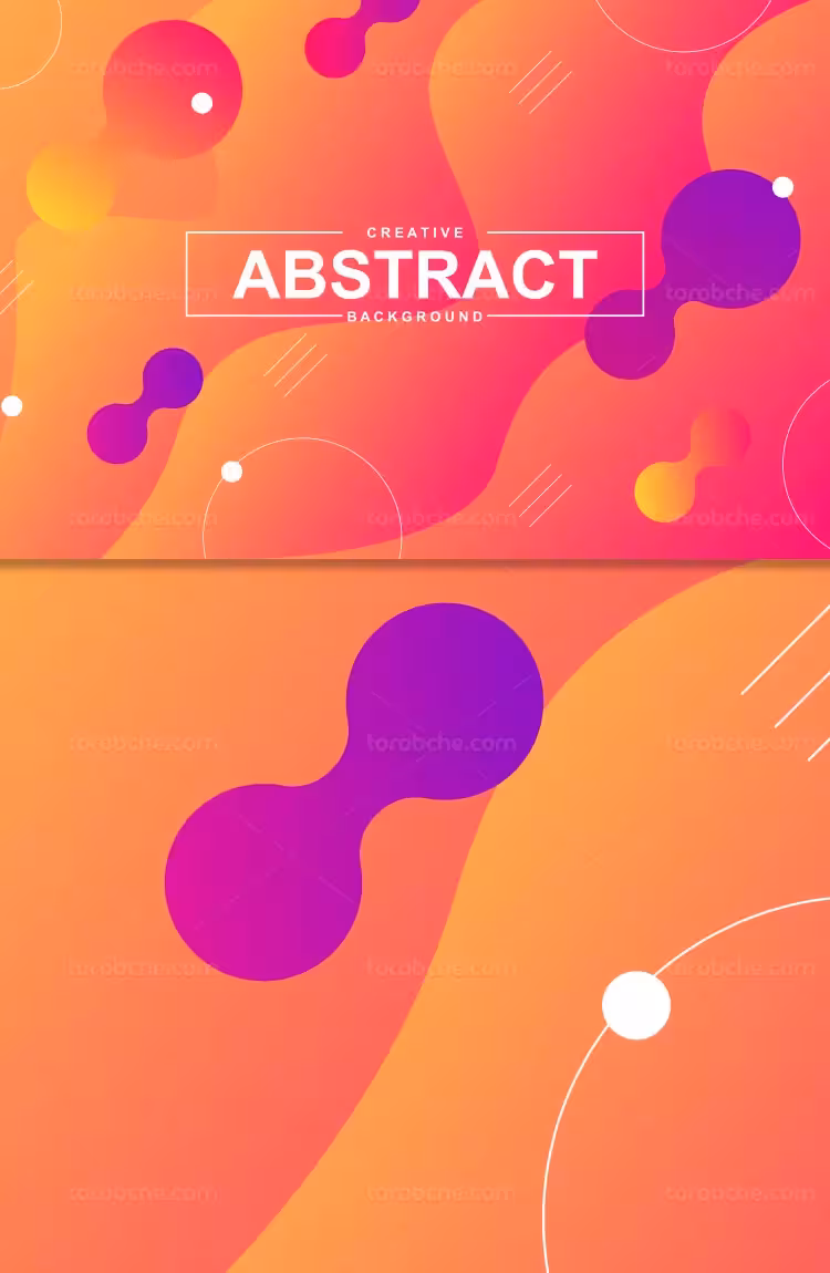 وکتور بک گراند و پس زمینه انتزاعی رنگی | گرافیک با طعم تربچه