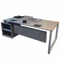 تولید کننده میز مدیریت پایه فلزی بهسام اداری مدرن