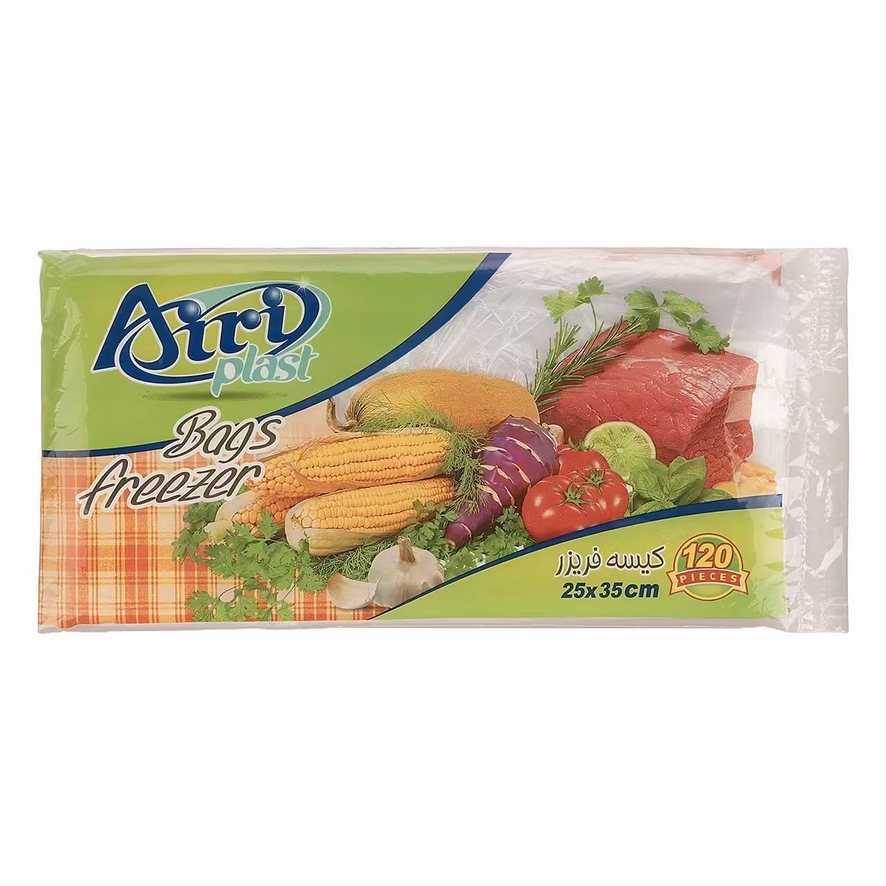 کیسه فریزر آیری پلاست - بسته 120 عددی | فروشگاه اینترنتی تاتا کالا