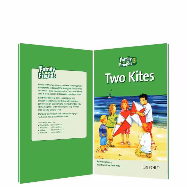 کتاب داستان Family and Friends 3-4 Two Kites
