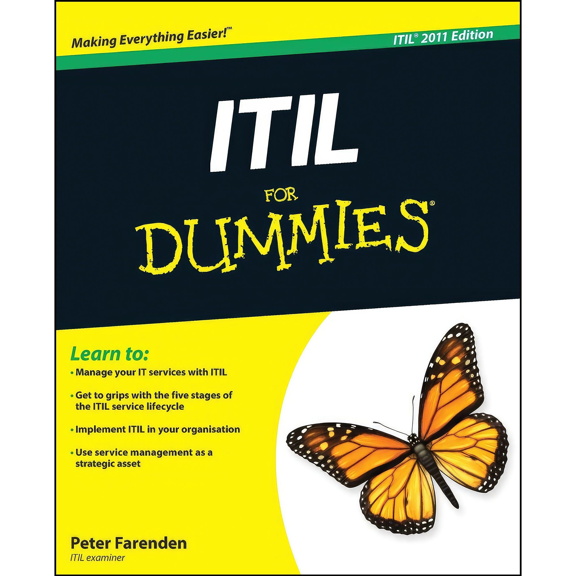 کتاب زبان اصلی ITIL For Dummies Edition اثر Peter Farenden انتشارات For Dummies