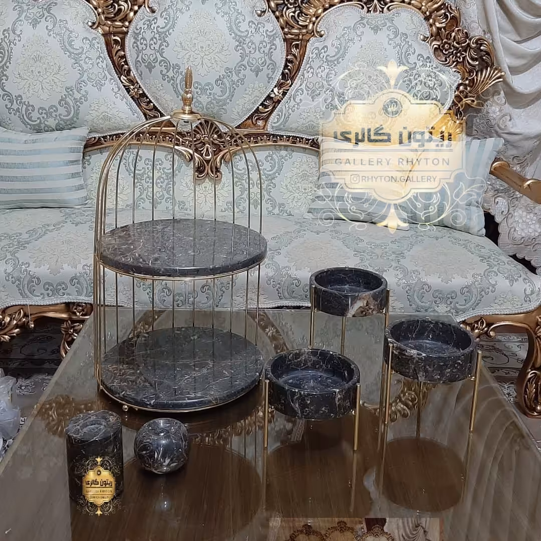 ظروف  پذیرایی سنگی کد10