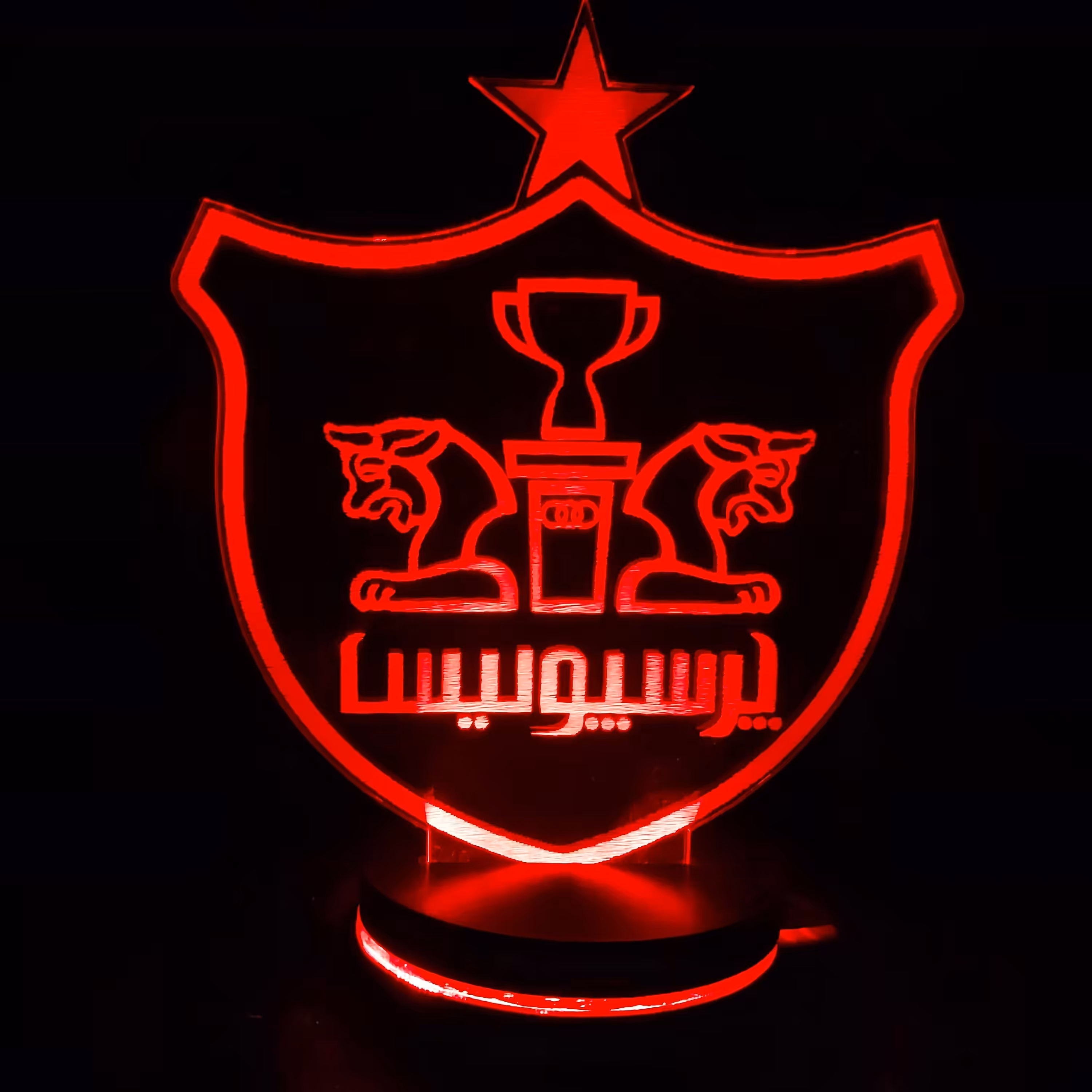 بالبینگ آباژور شب خواب چراغ خواب سه بعدی لوگو پرسپولیس