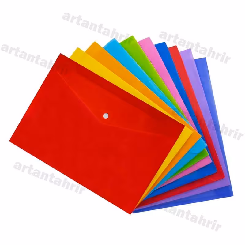 پوشه دکمه دار A4 ضخیم