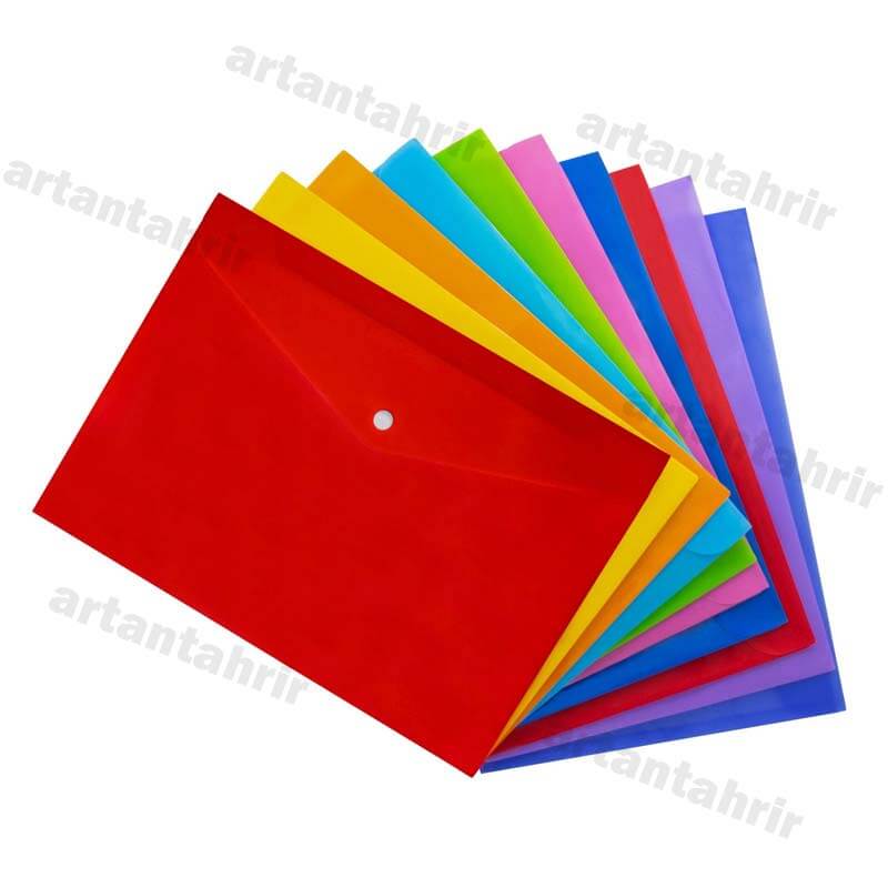 پوشه دکمه دار A4 ضخیم