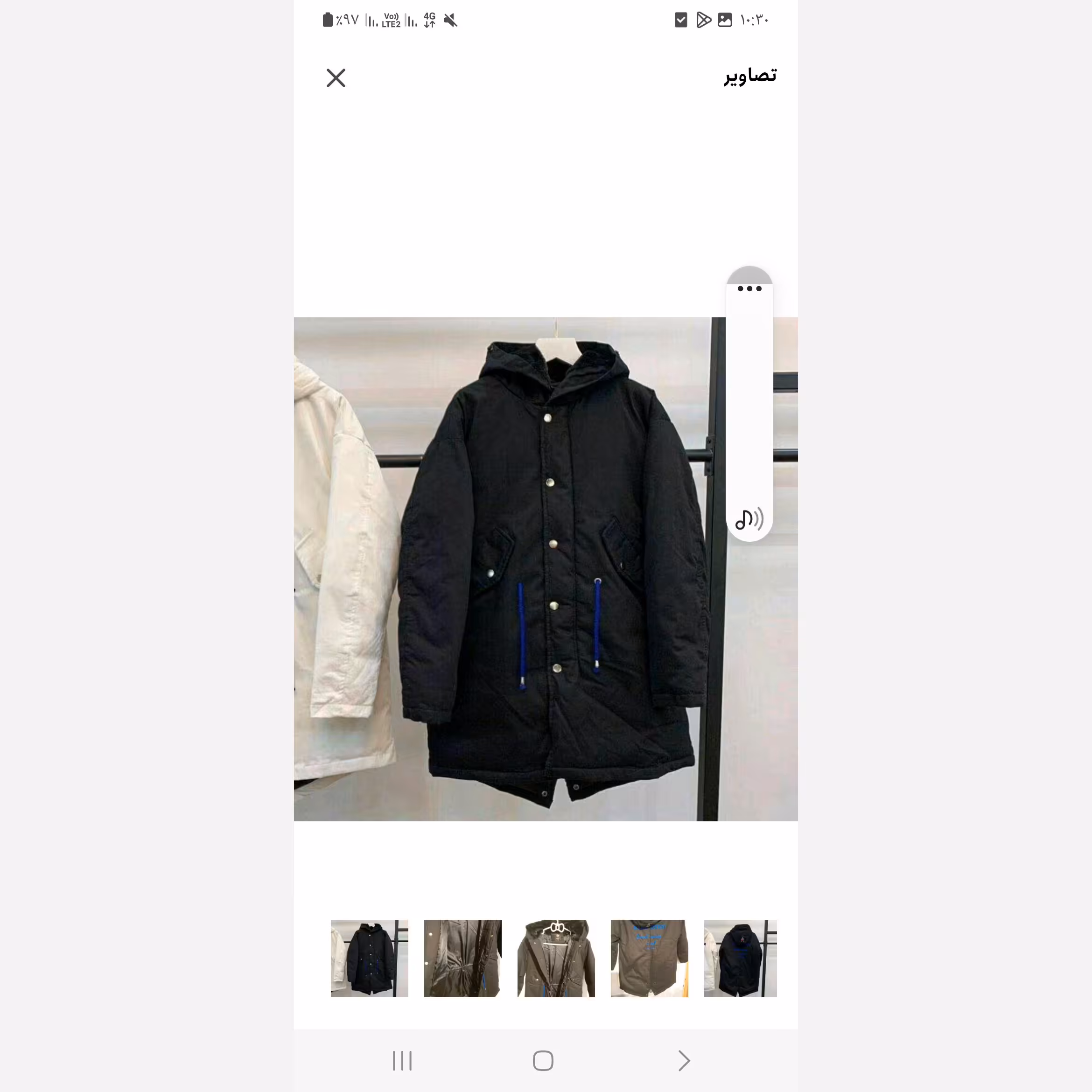 کاپشن دخترانه وارداتی