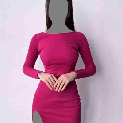 پیراهن ماکسی جذاب چاک دار 30262