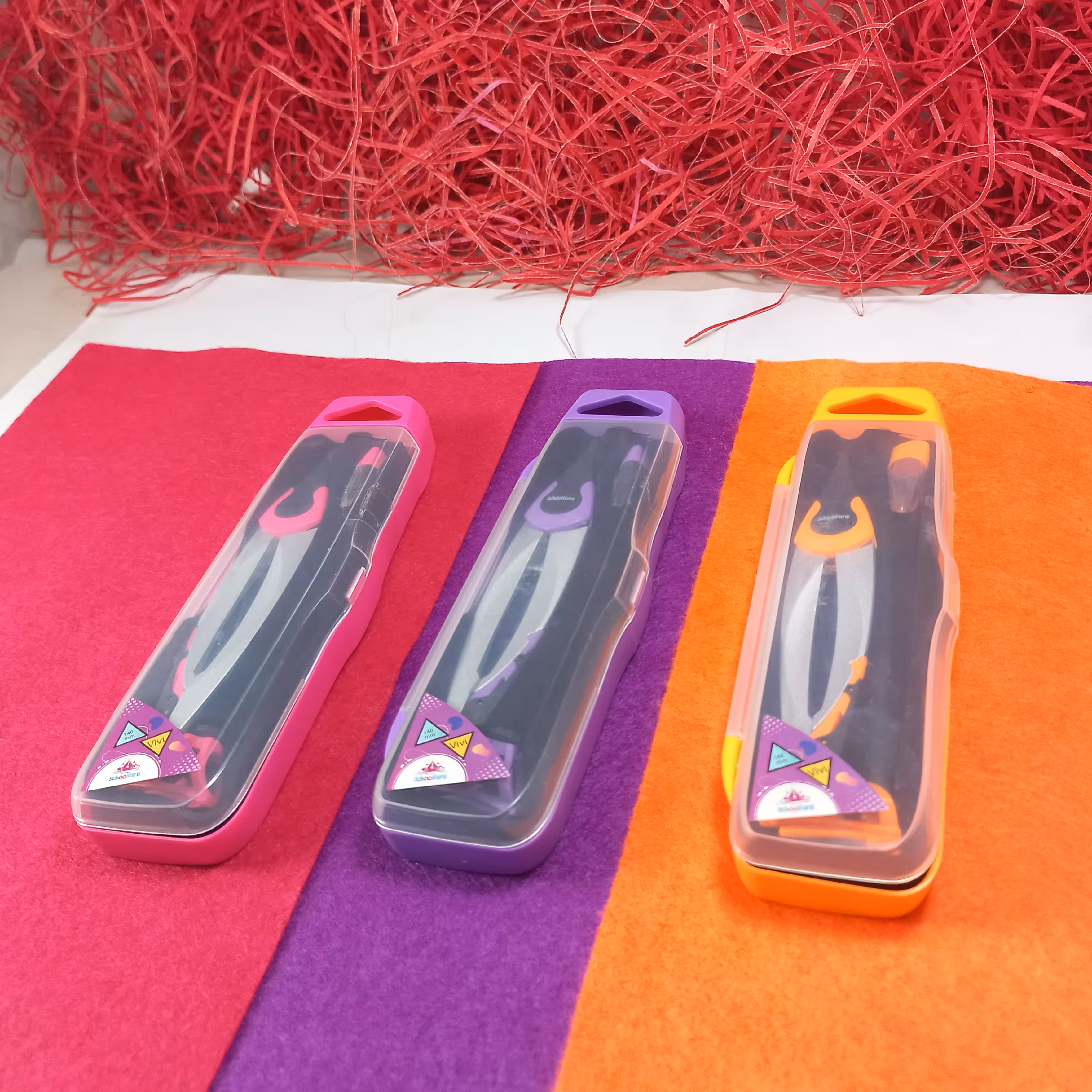 پرگار مهندسی اسکول فنس حرفه ای  رنگ نارنجی