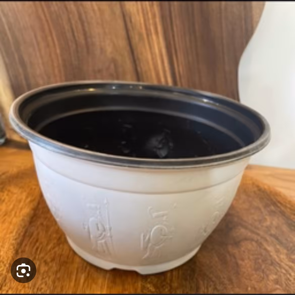 گلدان پلاستیکی ژله ای آویز سایز 16 پک ده عددی کاسه ای یا آویز سفید