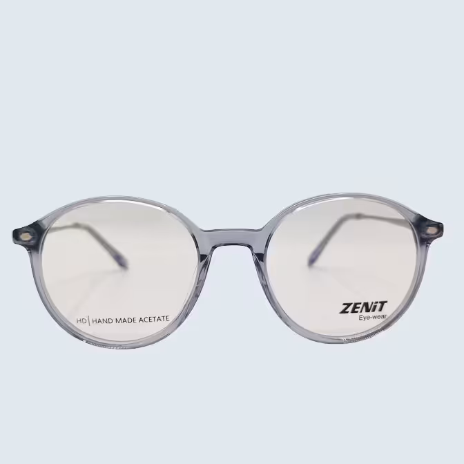 فریم عینک طبی مردانه جدید مدل زنیت دارای کاور آفتابی زرد و مشکی