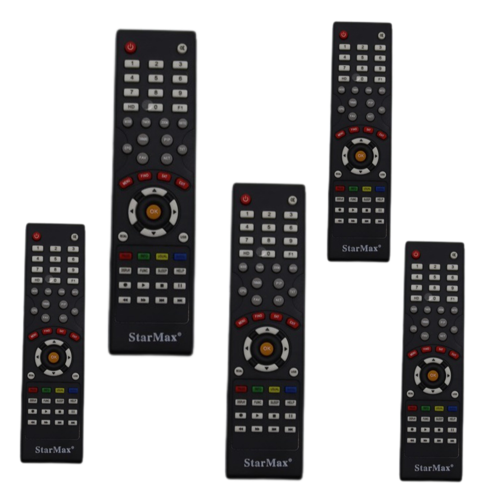 کنترل استارمکس 4 ردیف دکمه قرمز بسته پنج عددی فروش عمده الکتوبکا کد 1 1572