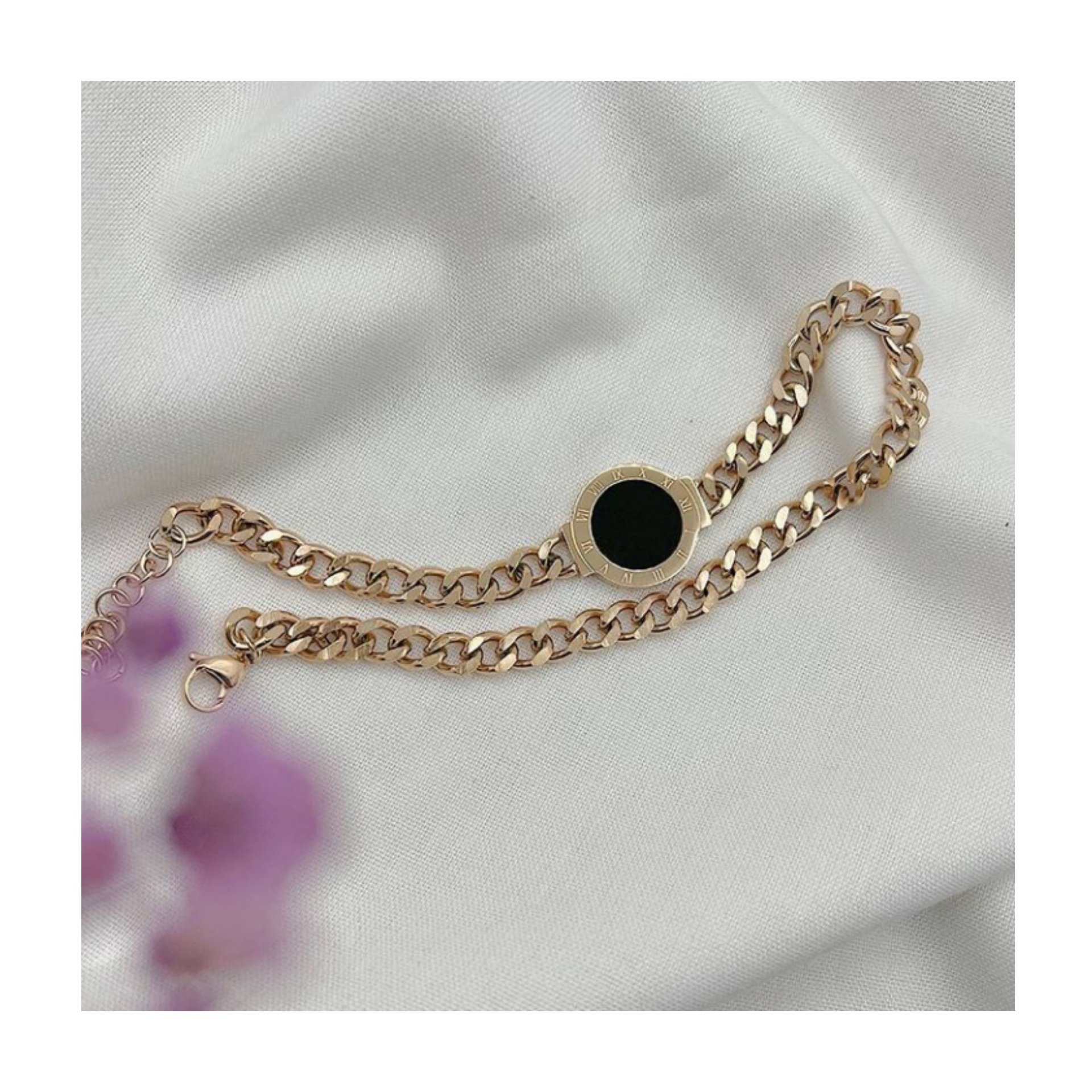 دستبند کارتیر دوردیفه رزگلد