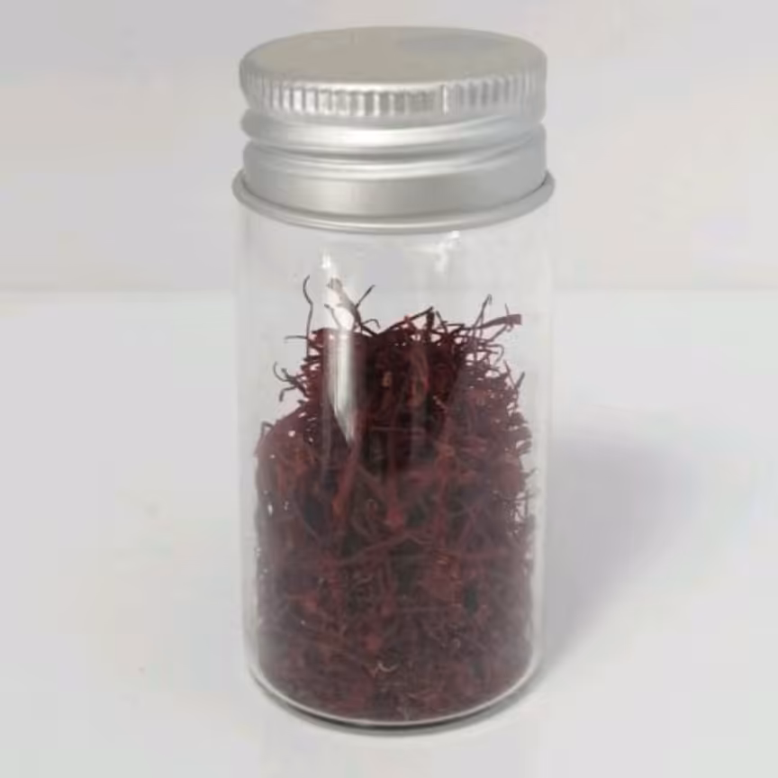 زعفران شیشه ای 3گرمی پک دوتایی