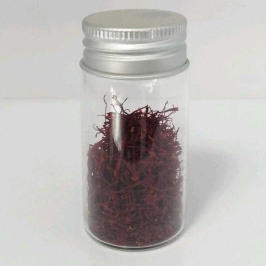 زعفران شیشه ای 3گرمی پک دوتایی