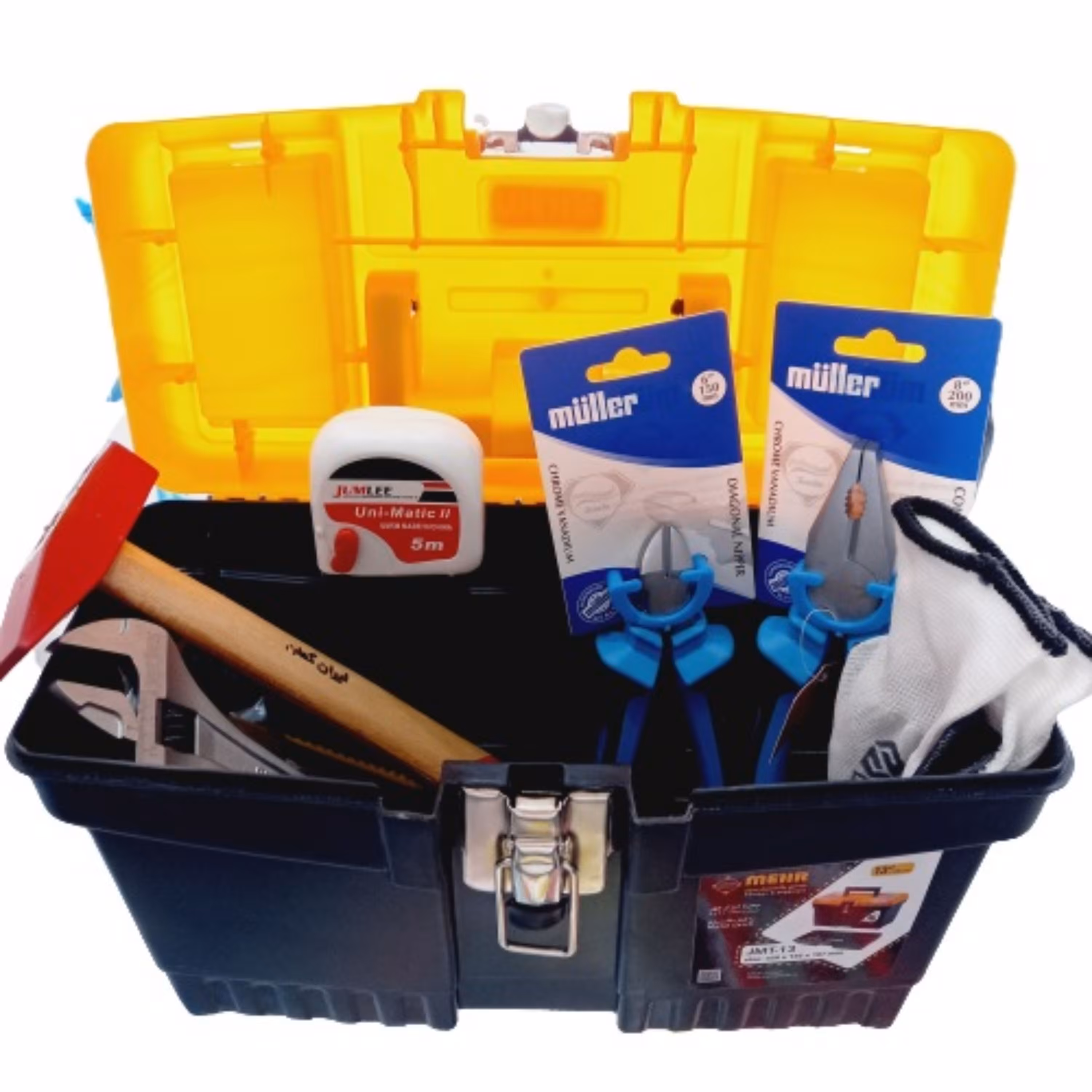 جعبه ابزار خانگی ست 17 عددی (قابلیت شخصی سازی)