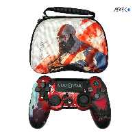 خرید و قیمت دسته بازی پلی استیشن 4 - Play X مدل Sundi طرح خدای جنگ