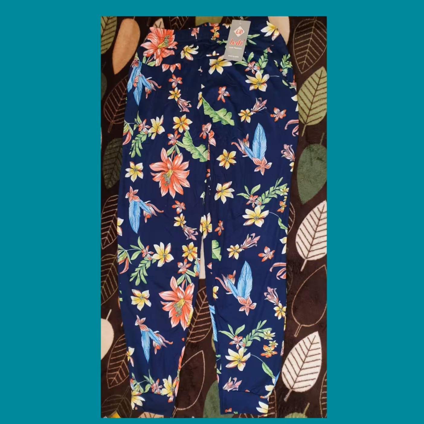 شلوار  زنانه طرح دار                               