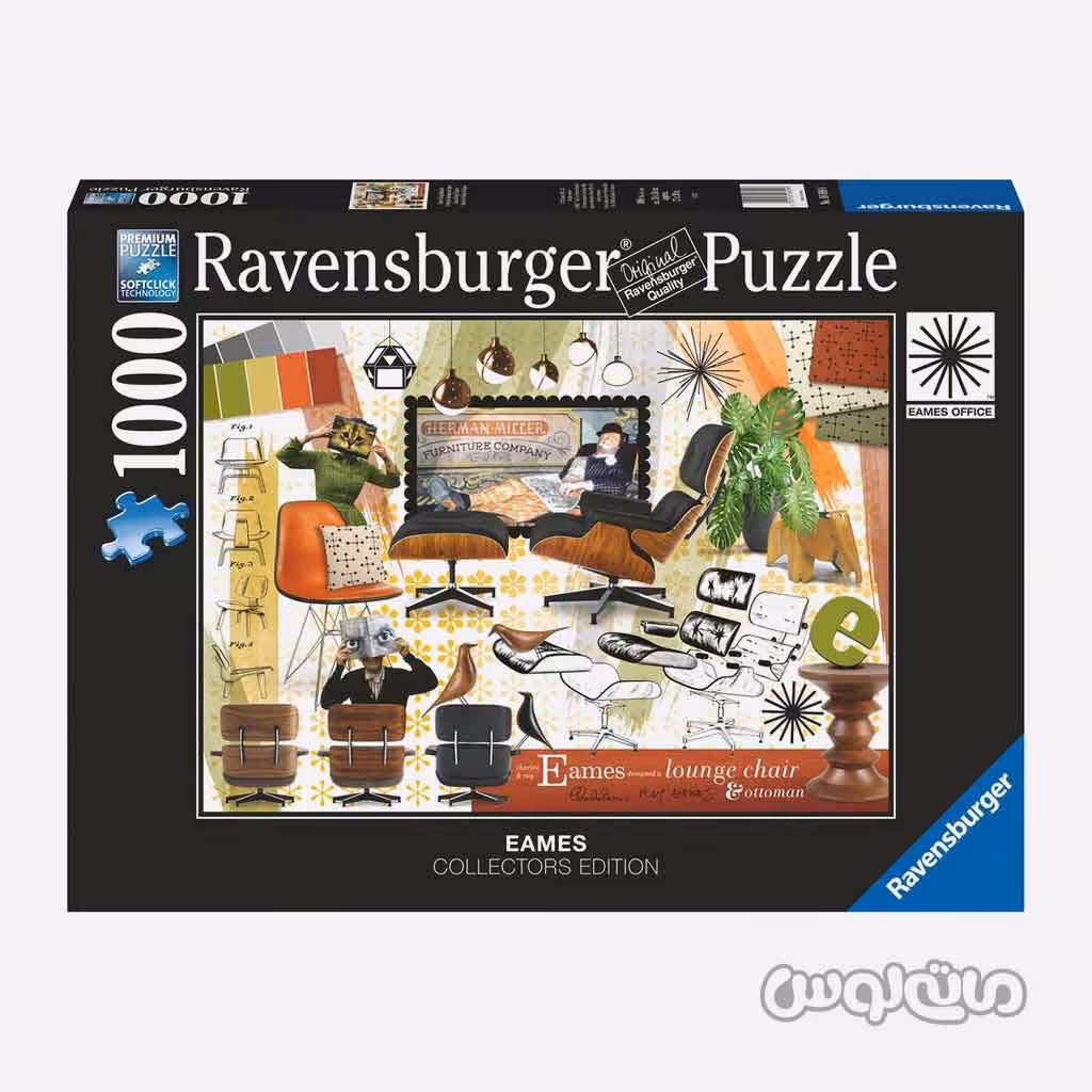 پازل 1000 قطعه طراحی کلاسیک ایمز رونزبرگر

