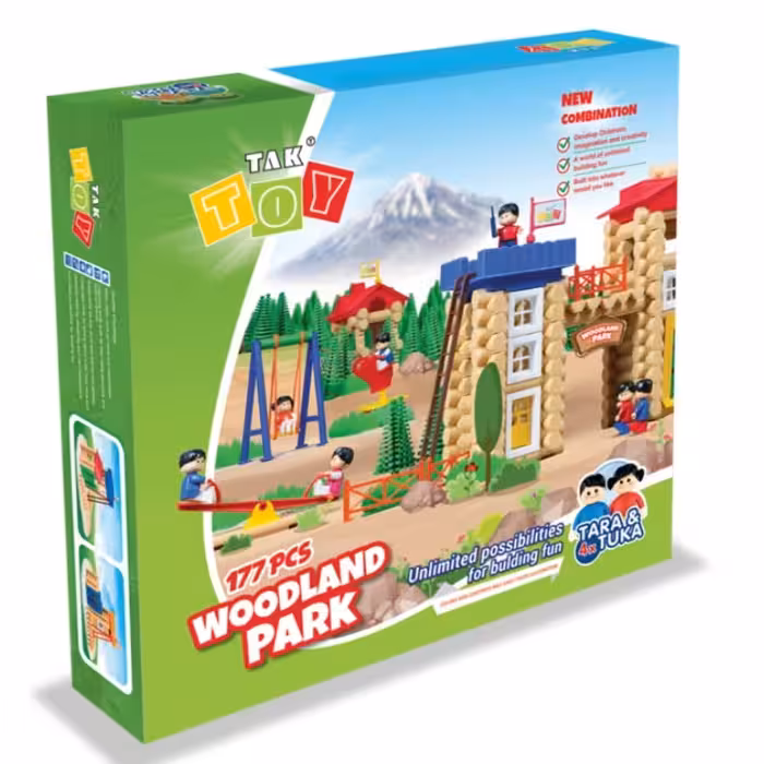 پارک جنگلی تک توی 177 قطعهTak Toy

