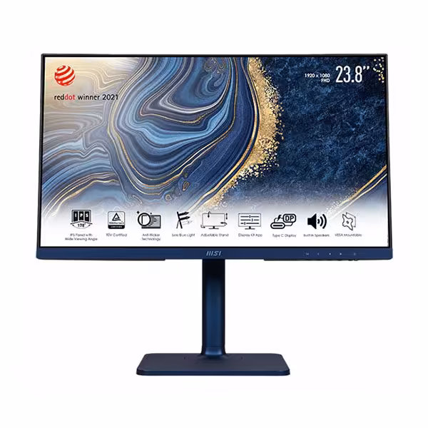 مانیتور ام اس آی مدل Modern MD241P Ultramarine سایز 23.8 اینچ - پردیس پازار