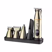 ست ماشین اصلاح موی سر، صورت و بدن شارژی کمی KM-5859