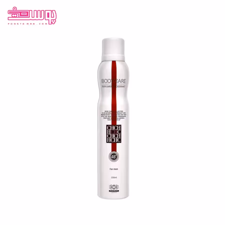 اسپری بدن زنانه بادی کر مدل CH حجم 200ml
