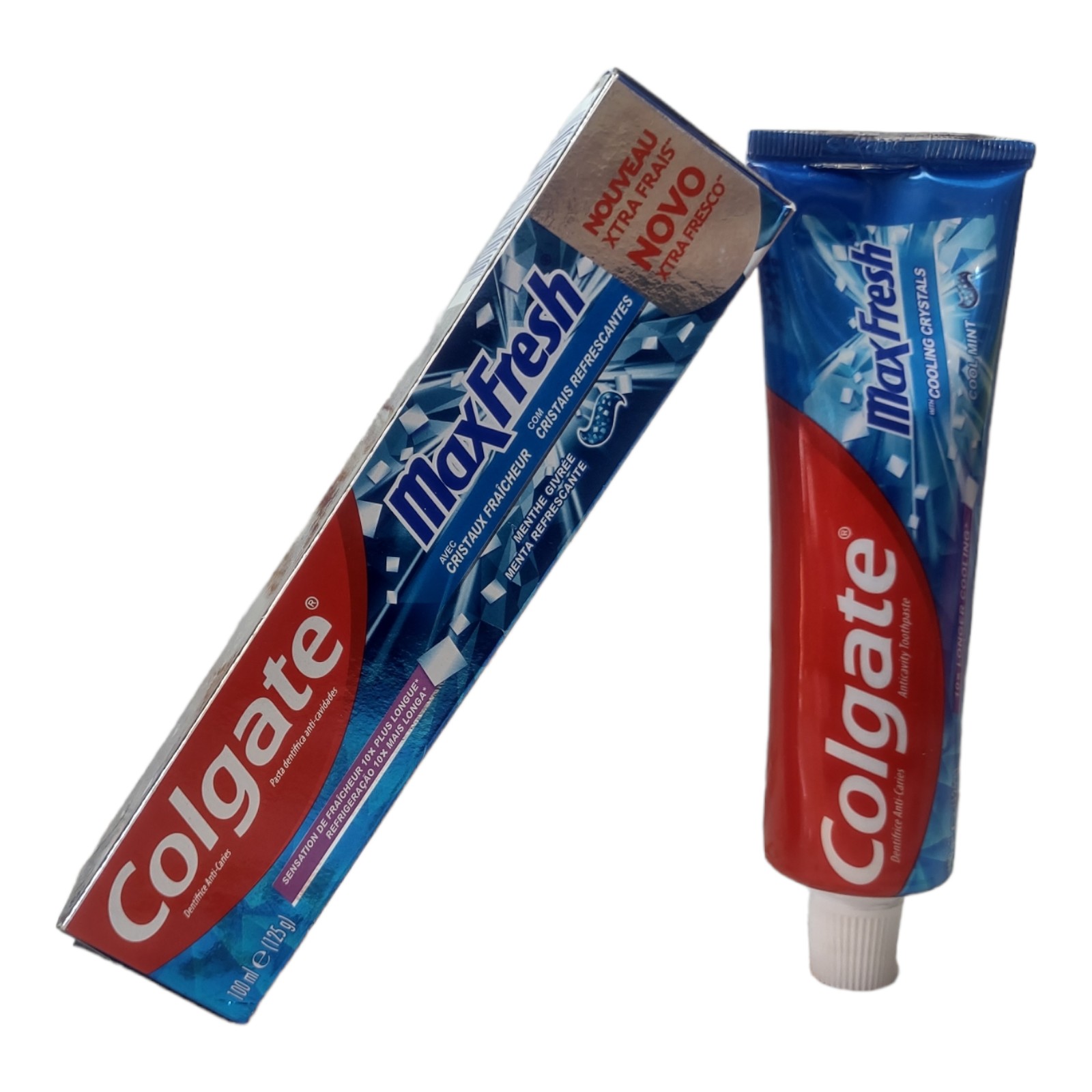 خمیر دندان کولگیت Colgate سری Max Fresh مدل Cool Mintحجم 100 میل