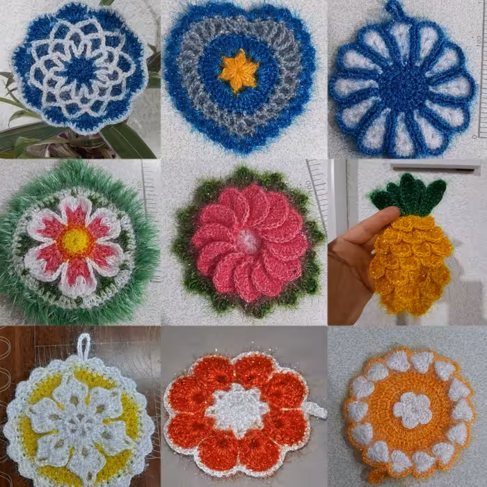 انواع اسکاجهای بسیارزیبا درطرحهاورنگهای مختلف بافته شده باکاموای سوزنی وموهر دار قابل سفارشز میباسد