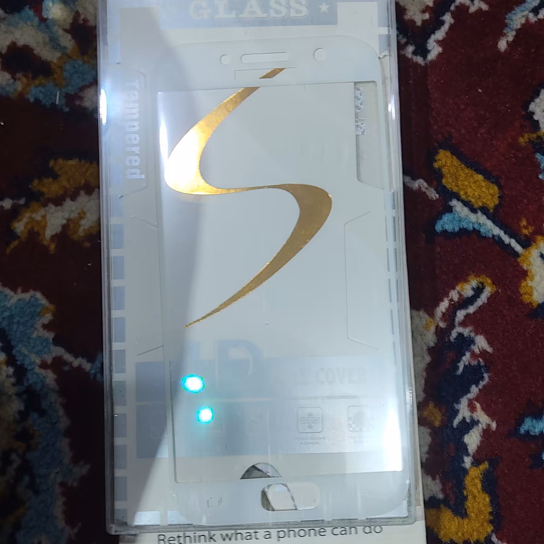 گلس فول سامسونگ A520 سفید